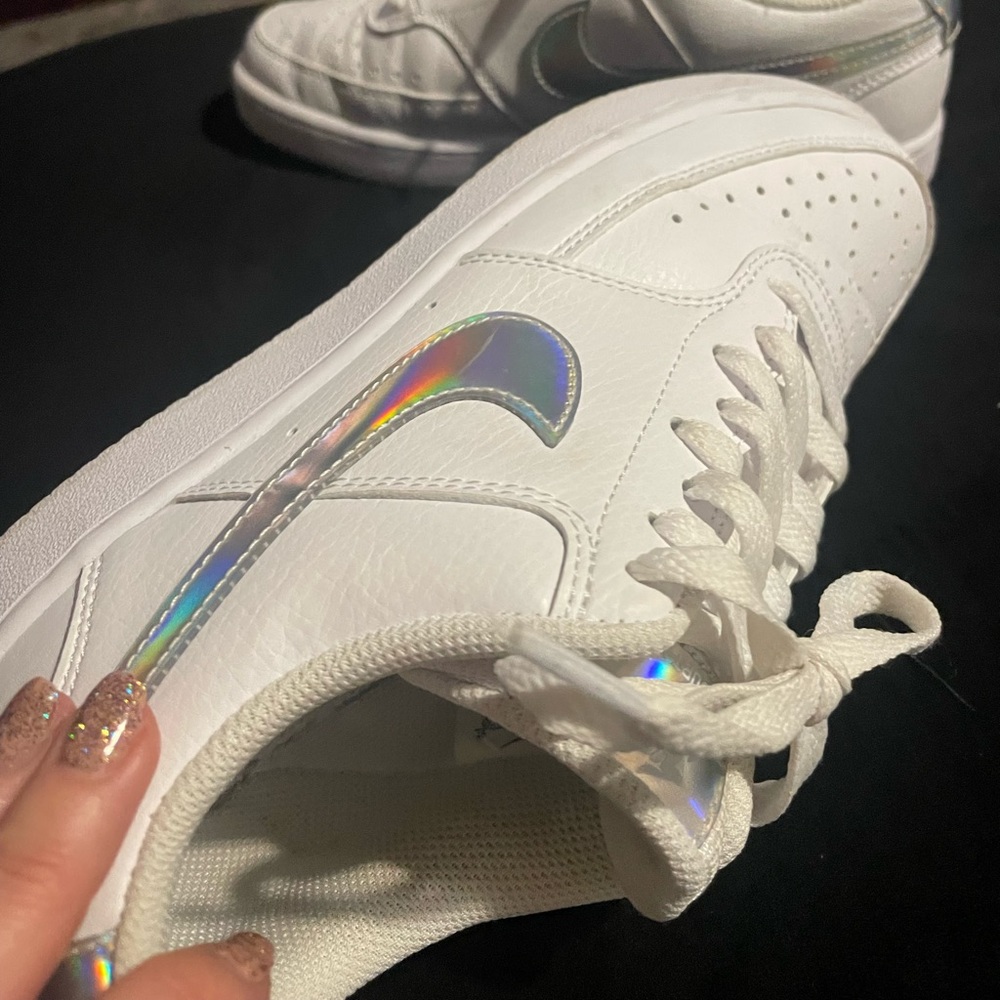 Nikes worn twice great for all outfits jeans and Sunday funday